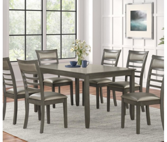Darla Dining Set Grey
